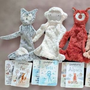 Slumberkins silver fox snuggler